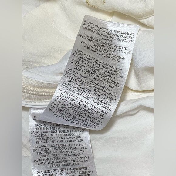 Stella McCartney Metallic Tie-Front Jumpsuit size 38/us size 4 - Picture 13 of 13